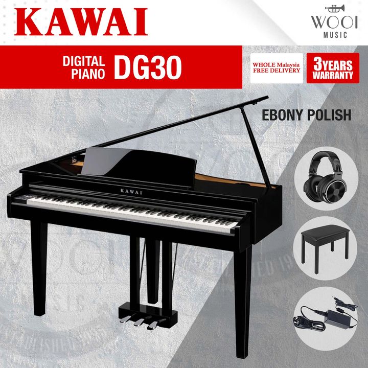 KAWAI DG30 - EBONY POLISH