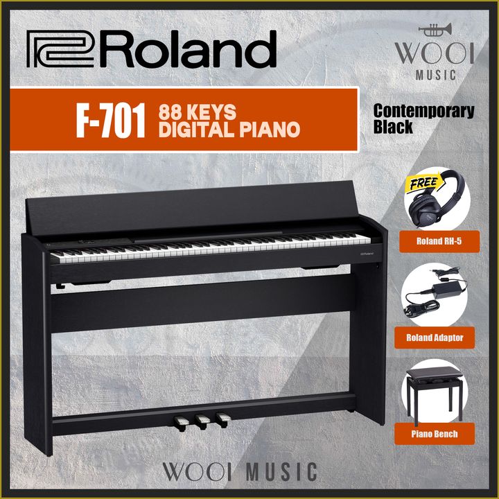 ROLAND-F-701 - CONTEMPORARY BLACK