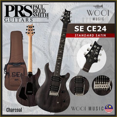 PRS - STANDARD SATIN SE CE24 - CHARCOAL