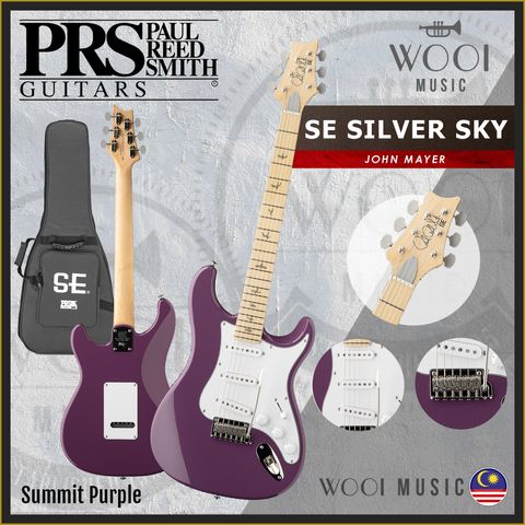 PRS - SE SILVER SKY - SUMMIT PURPLE