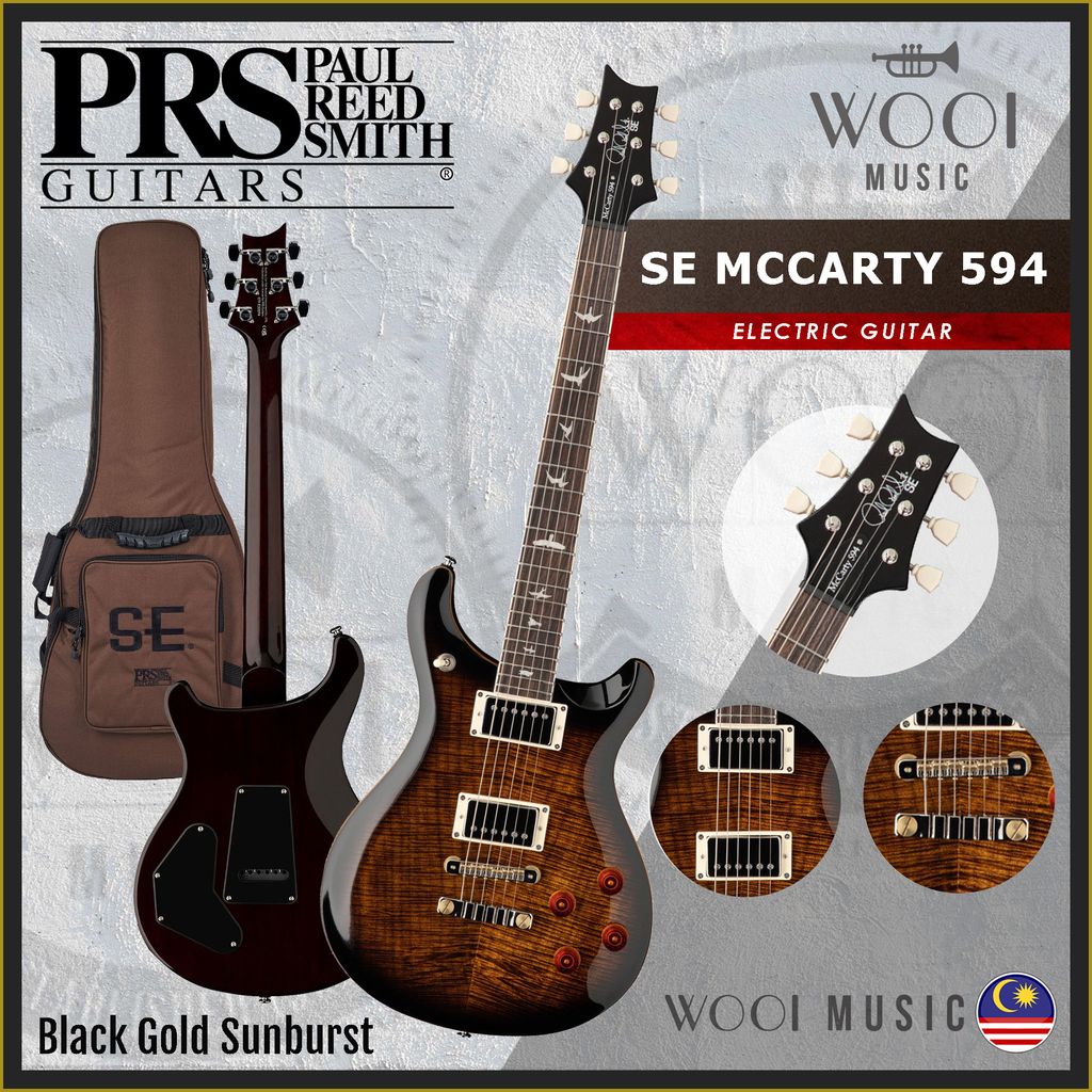 PRS - MCCARTY 594 - Black Gold Sunburst