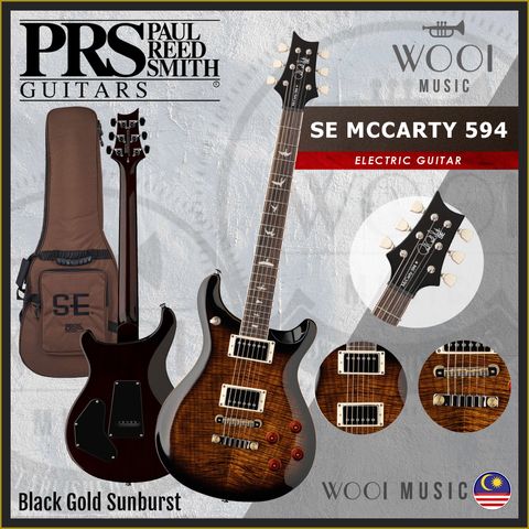 PRS - MCCARTY 594 - Black Gold Sunburst