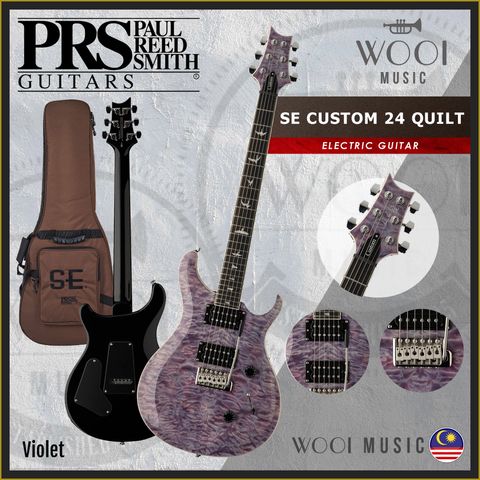 PRS - SE CUSTOM QUILT - VIOLET