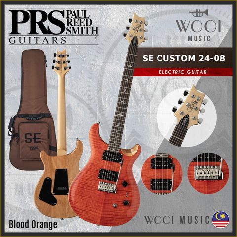 PRS - SE CUSTOM 24-08 - Blood Orange