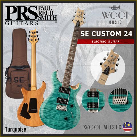 PRS - SE CUSTOM 24 - TURQUOISE