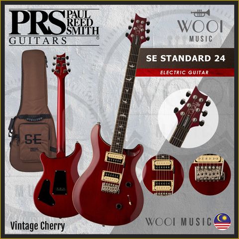 PRS - SE STANDARD 24 - VINTAGE CHERRY