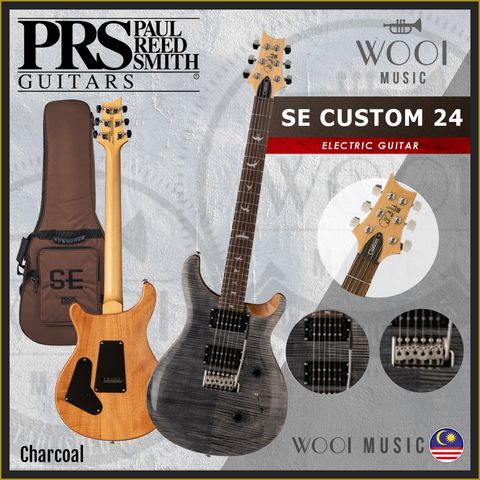 PRS - SE CUSTOM 24 - CHARCOAL