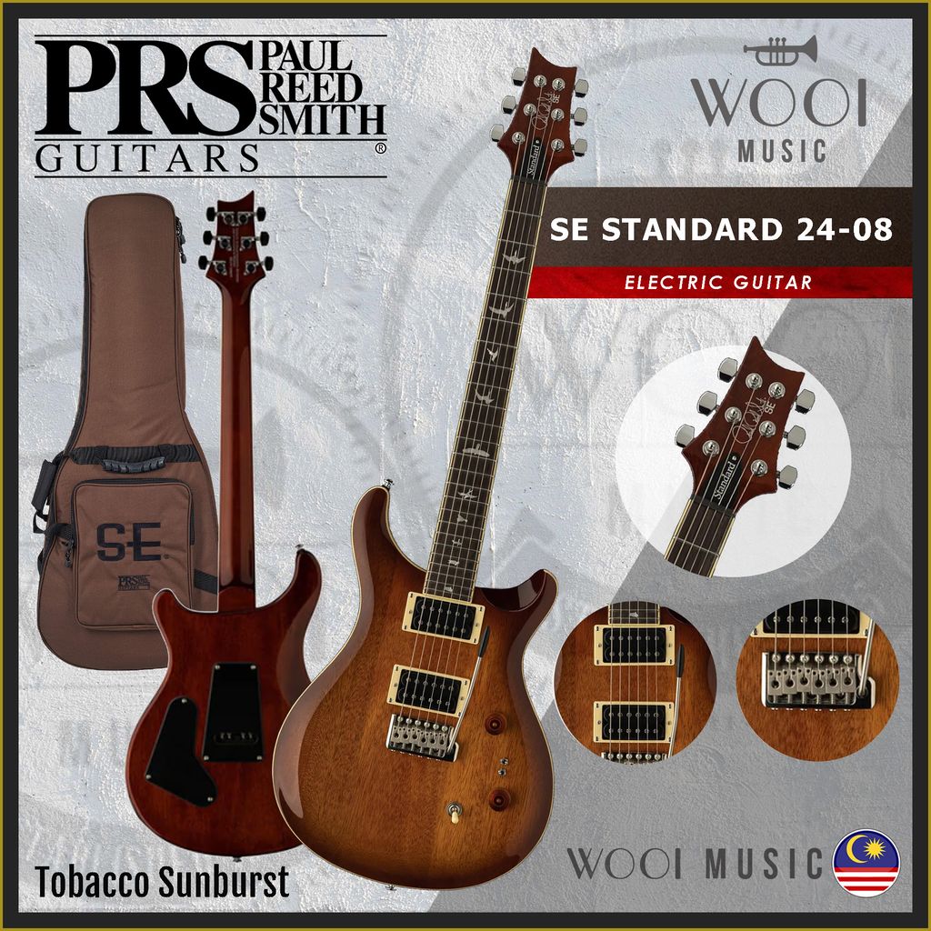 PRS - SE STANDARD 24-08 - TOBACCO SUNBURST