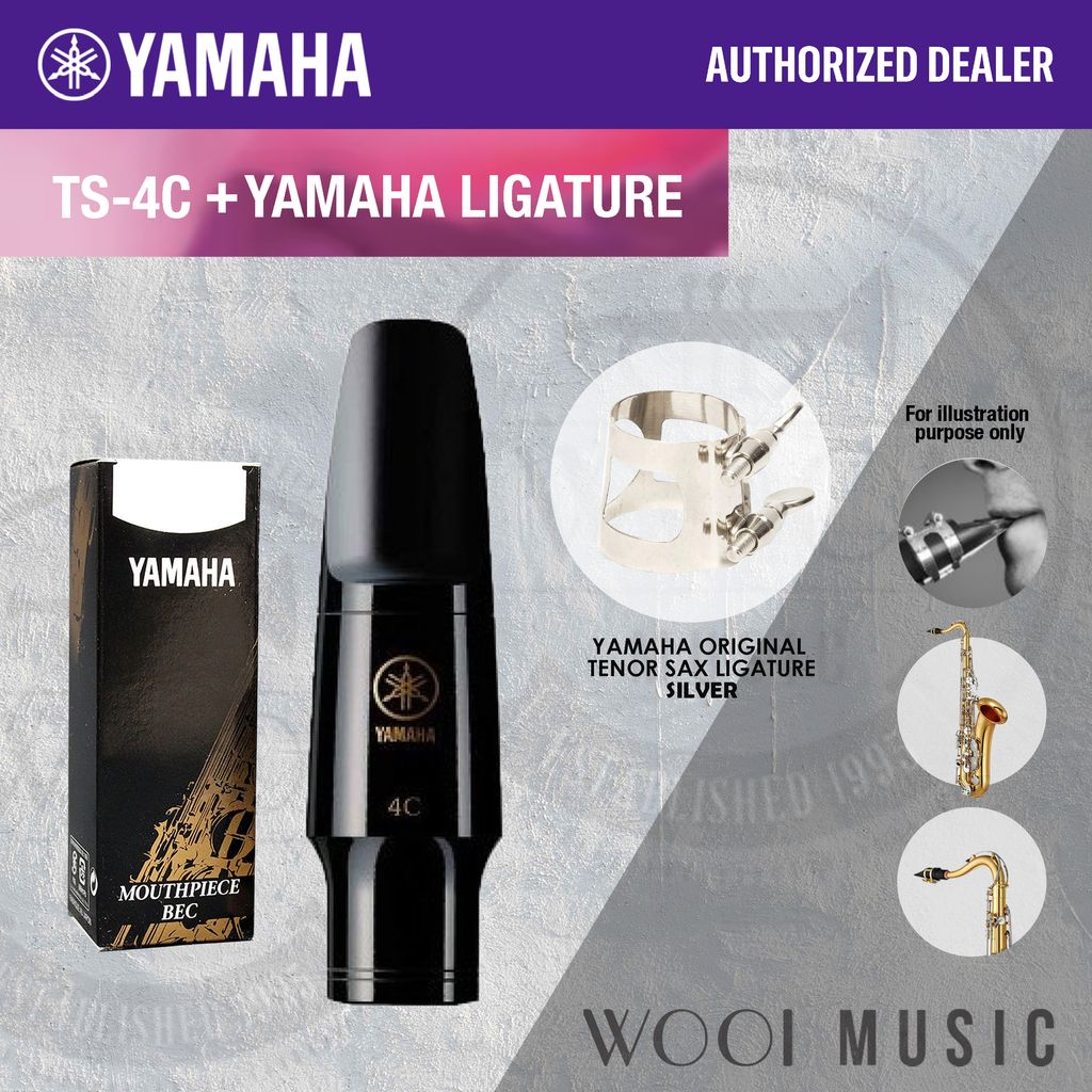 TS-4C + YMH LIGATURE - SILVER