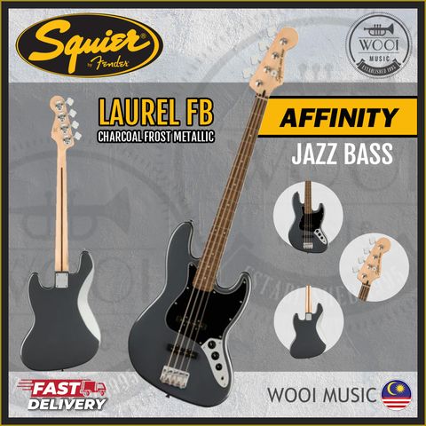 AFFINITY - JAZZ BASS - LAUREL - CHARCOAL FORST- METALLIC