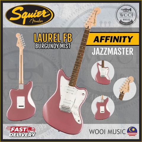 AFFINITY - JAZZMASTER -LAUREL - BURGUNDY MIST