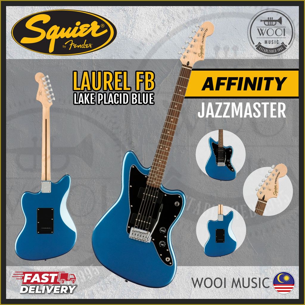 AFFINITY - JAZZMASTER -LAUREL - LAKE PLACID BLUE