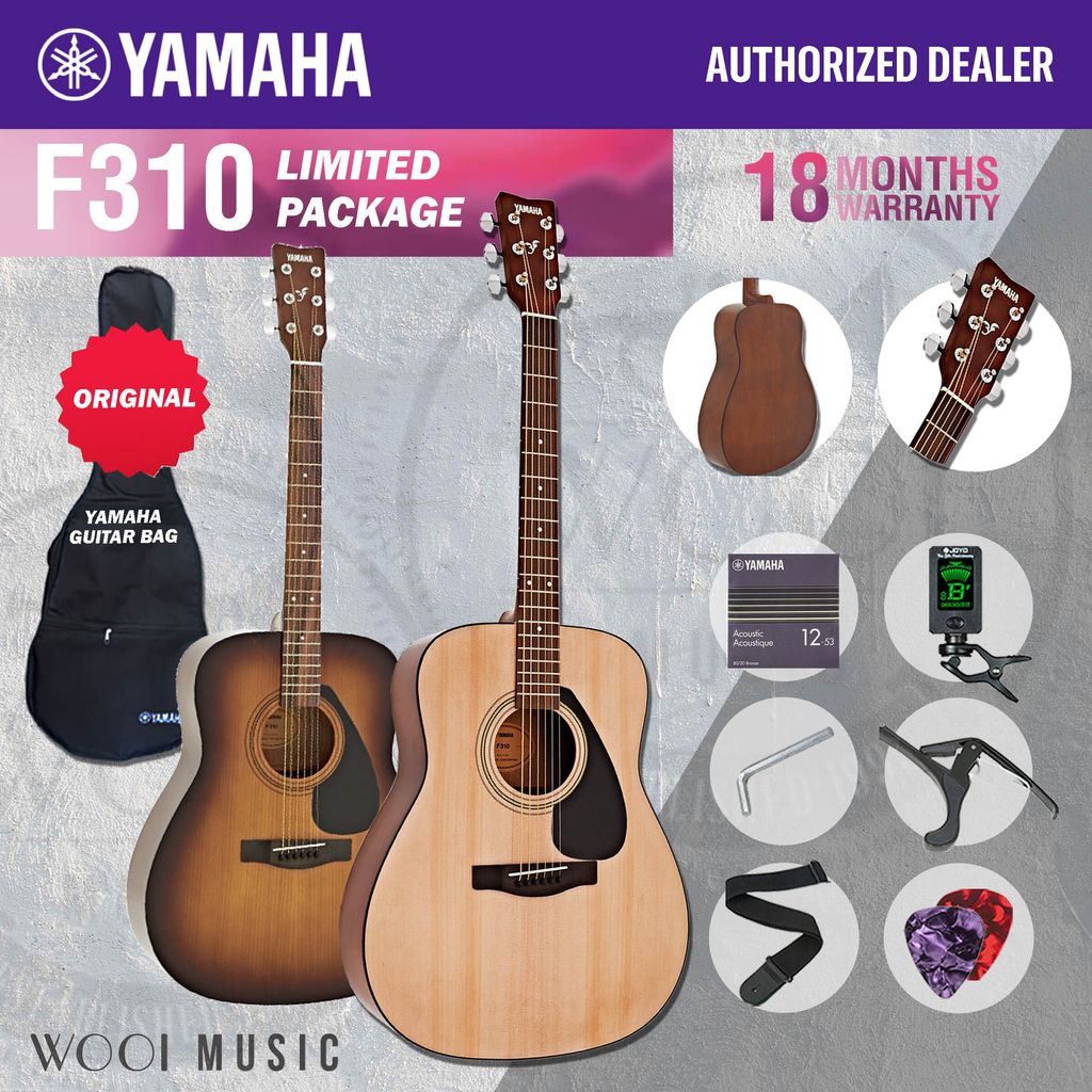 YAMAHA F310 - LIMITED PACK (BP + GSA12)