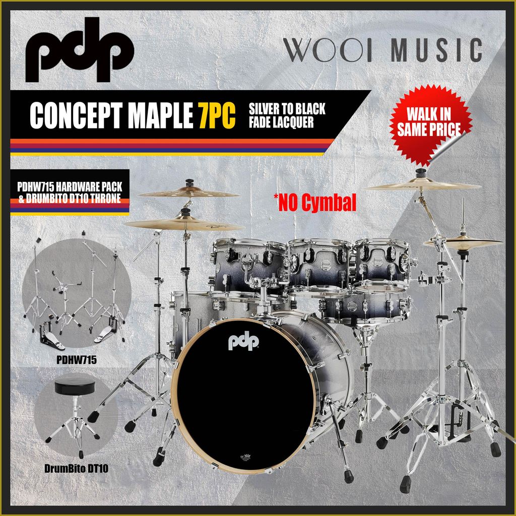 7PC - PDHW715 + DRUMBITO DT10 PACK