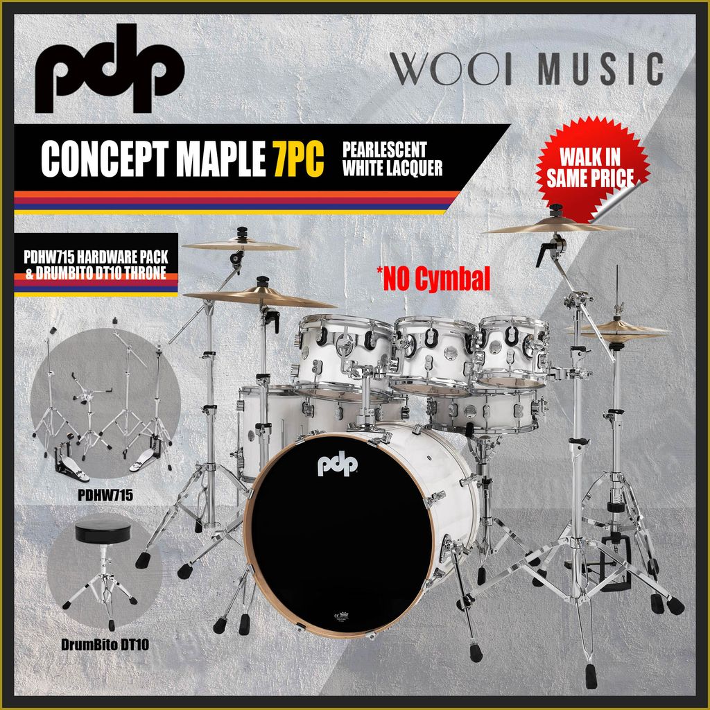 7PC - PDHW715 + DRUMBITO DT10 PACK