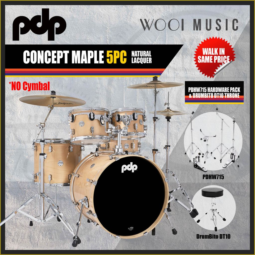 5PC - PDHW715 + DRUMBITO DT10 PACK