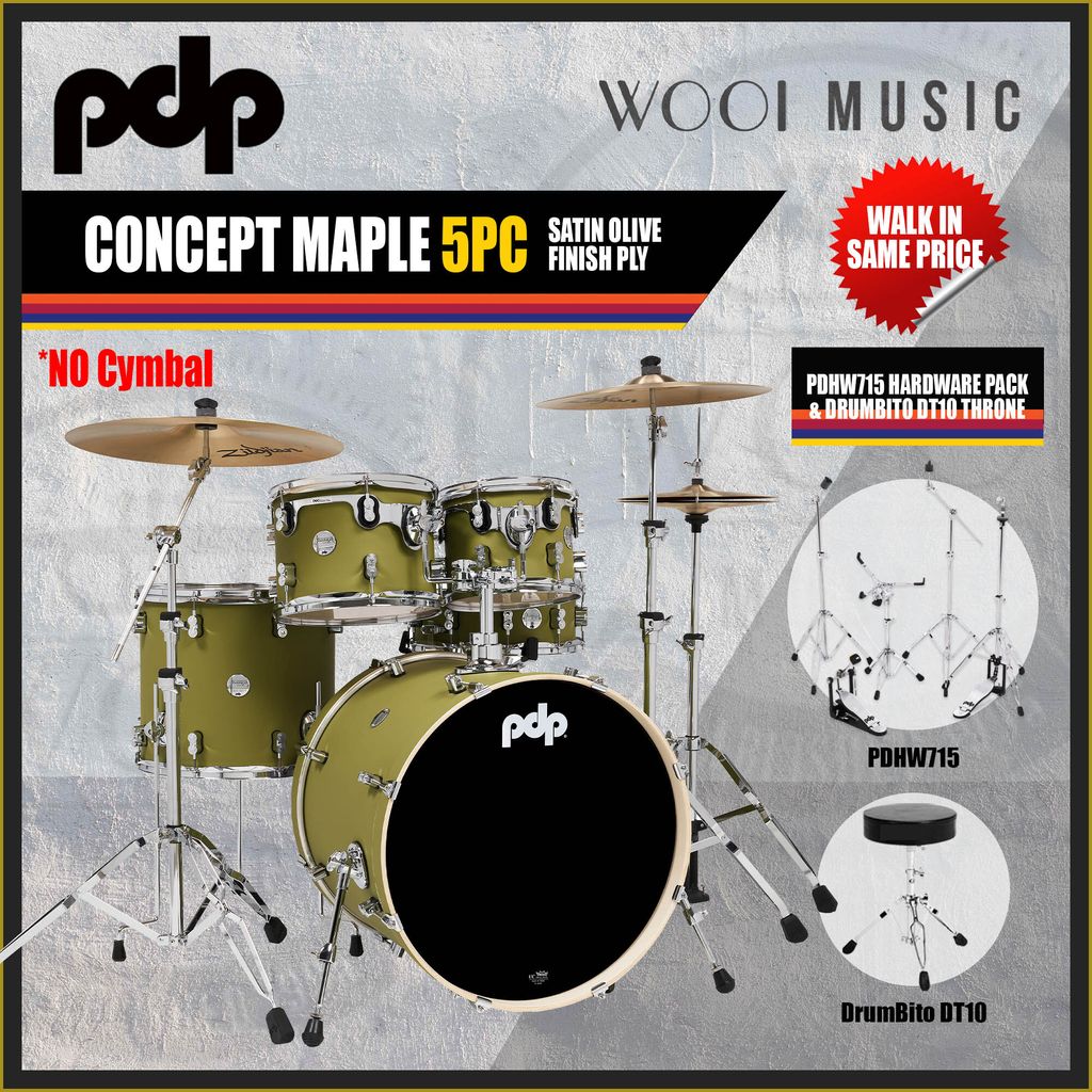 5PC - PDHW715 + DRUMBITO DT10 PACK