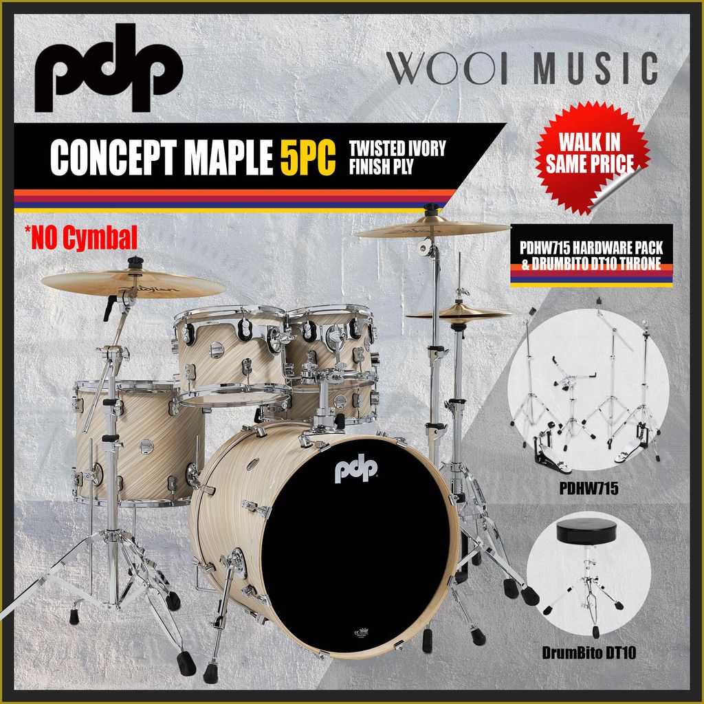 5PC - PDHW715 + DRUMBITO DT10 PACK