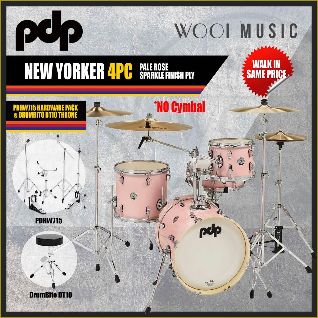 4PC - PDHW715 + DRUMBITO DT10 PACK