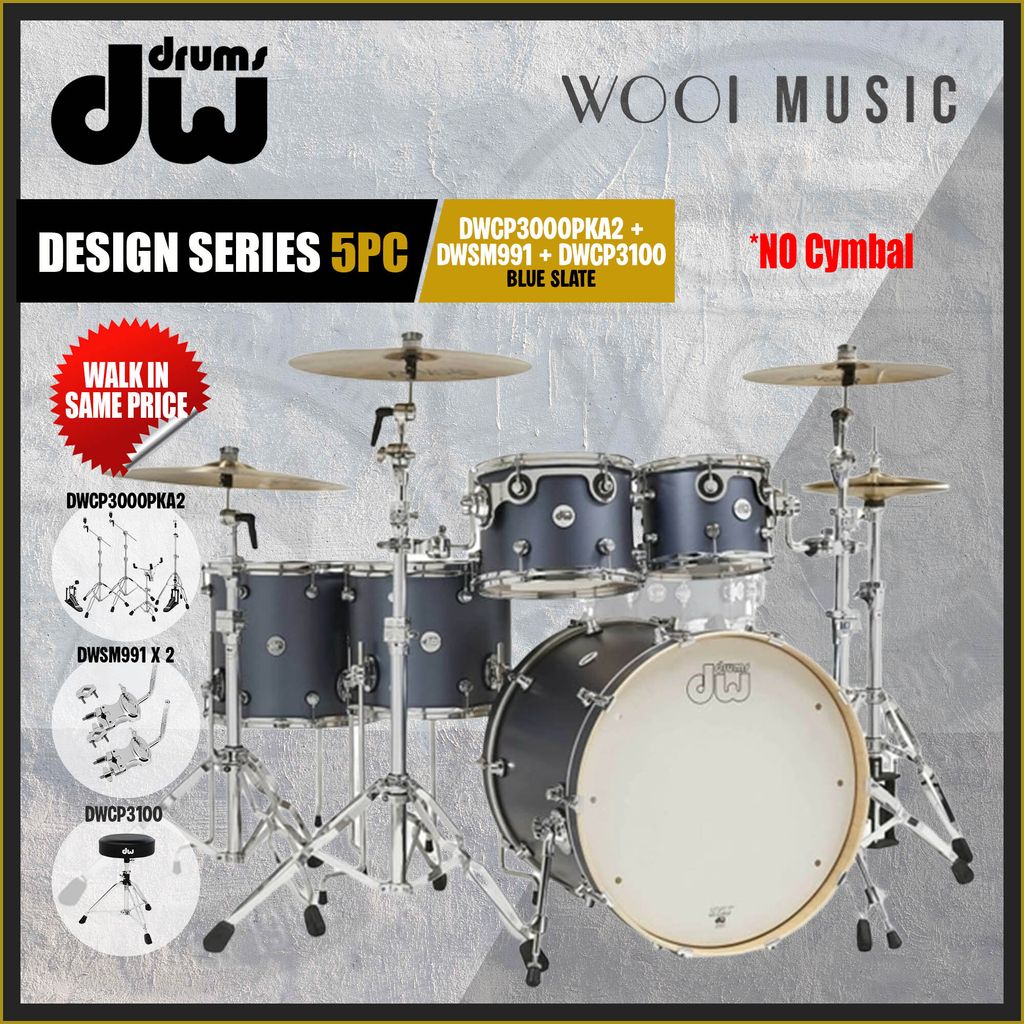 5PC + DWCP3000PKA2 + DWSM991 + DWCP3100 - BLUE SLATE