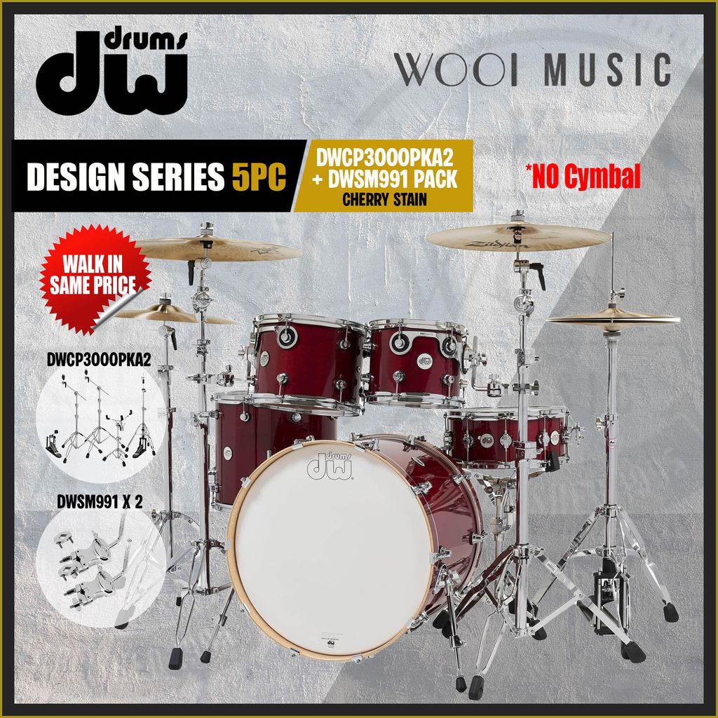 5PC + DWCP3000PKA2 + DWSM991 - CHERRY STAIN