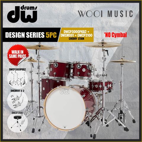 5PC + DWCP3000PKA2 + DWSM991 + DWCP3100 - CHERRY STAIN'