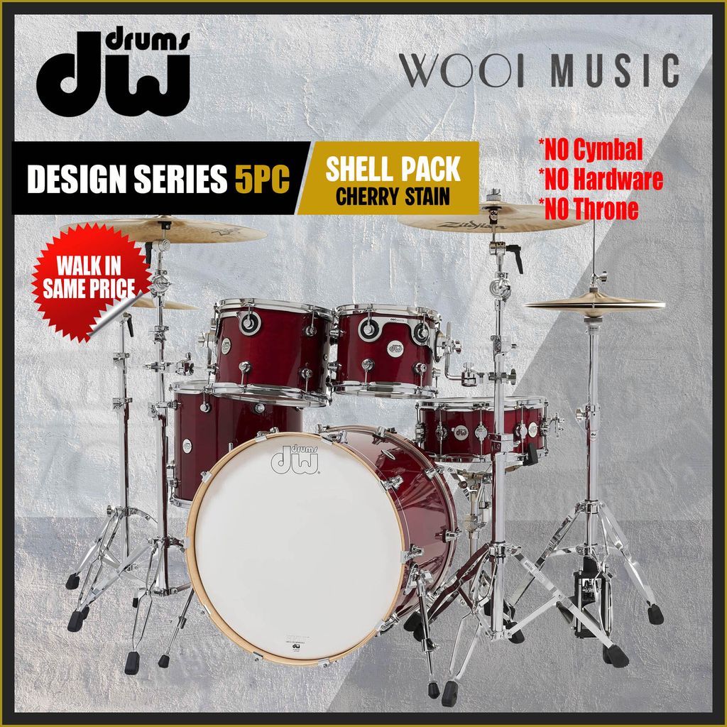 5PC SHELL PACK - CHERRY STAIN