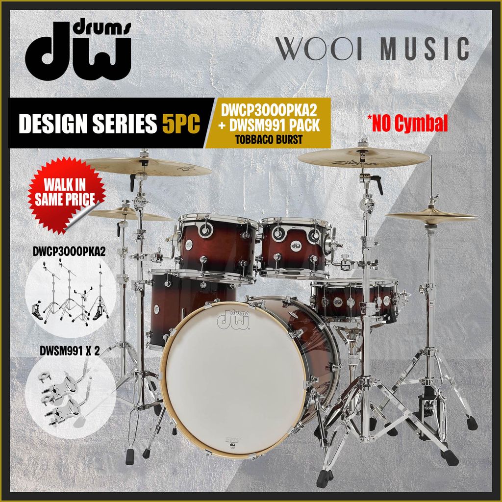 5PC + DWCP3000PKA2 + DWSM991 - tobbaco burst