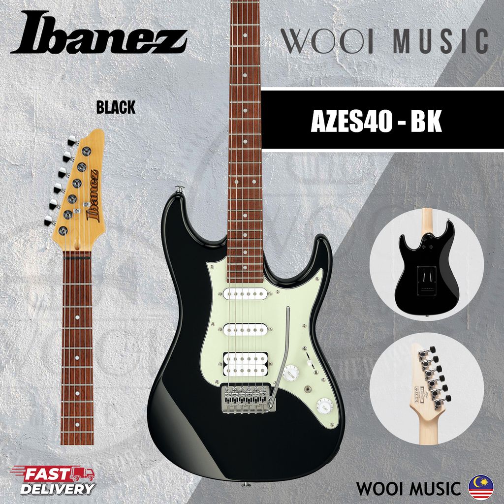 Ibanez_AZES40_BK - Cover