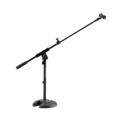 Hercules MS120B Low Profile “H” Base Microphone Stand w/Boom & EZ Mic ...