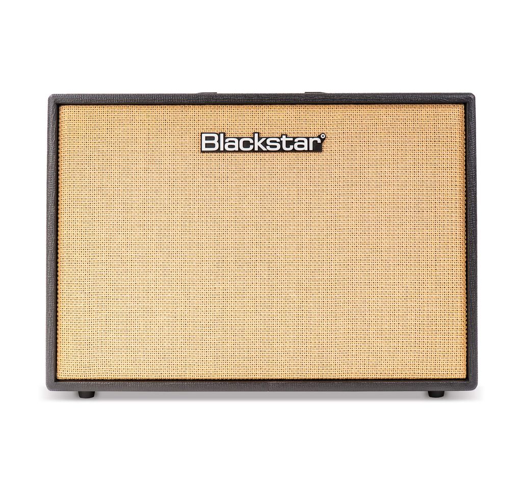 Debut-100R-Black-2X12-White-Shot-Front