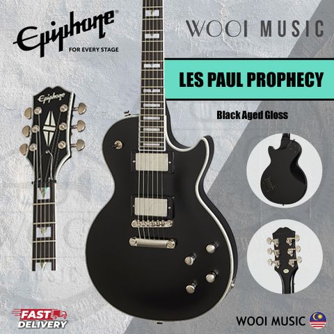 LES PAUL PROPHECY BLACK COVER