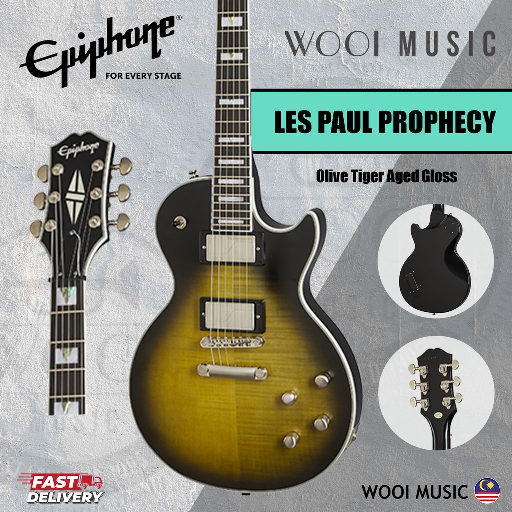 LES PAUL PROPHECY OLIVE 
