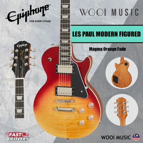 LES PAUL MODERN FIGURED MAGMA COVER