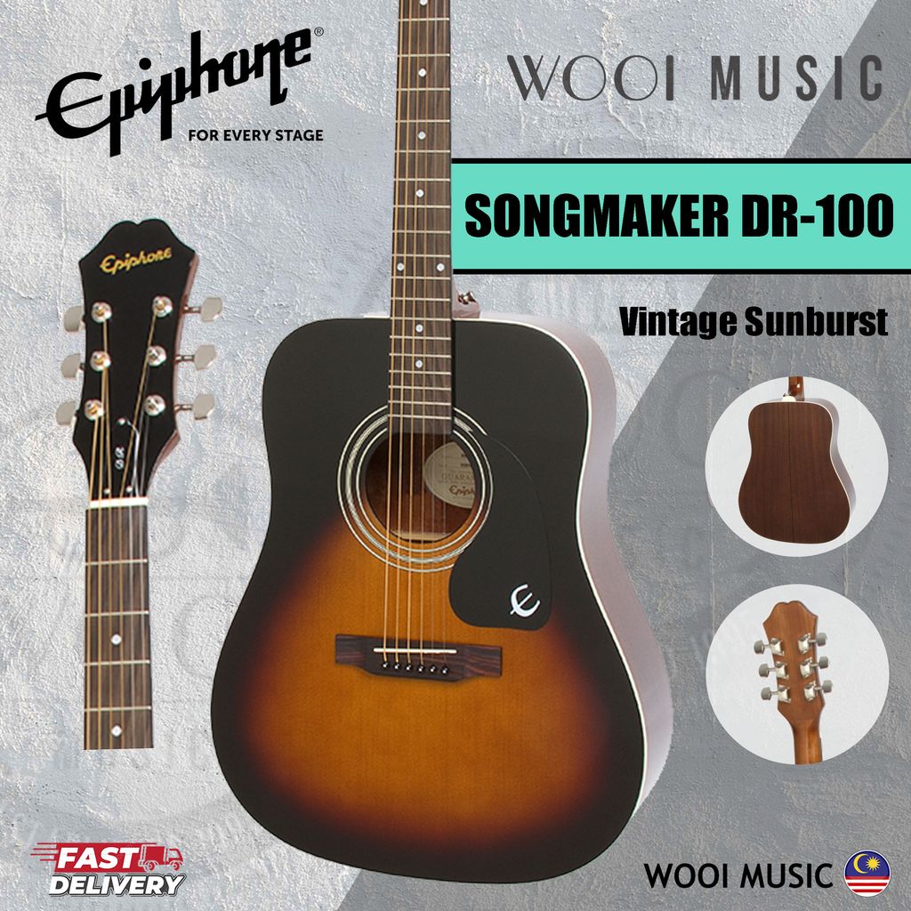 Epiphone DR-100 - Vintage Sunburst - CP