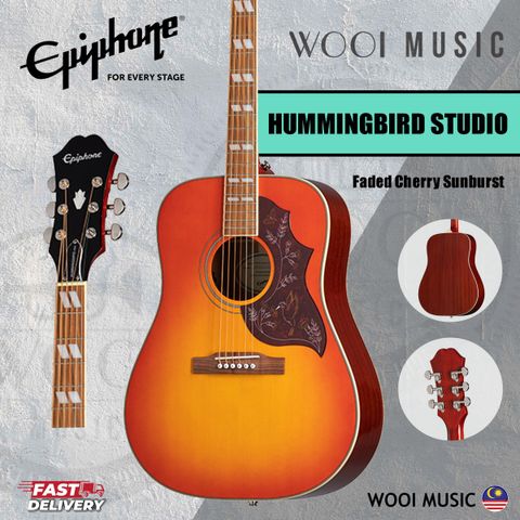 Epiphone Hummingbird Studio - Faded Cherry - CP