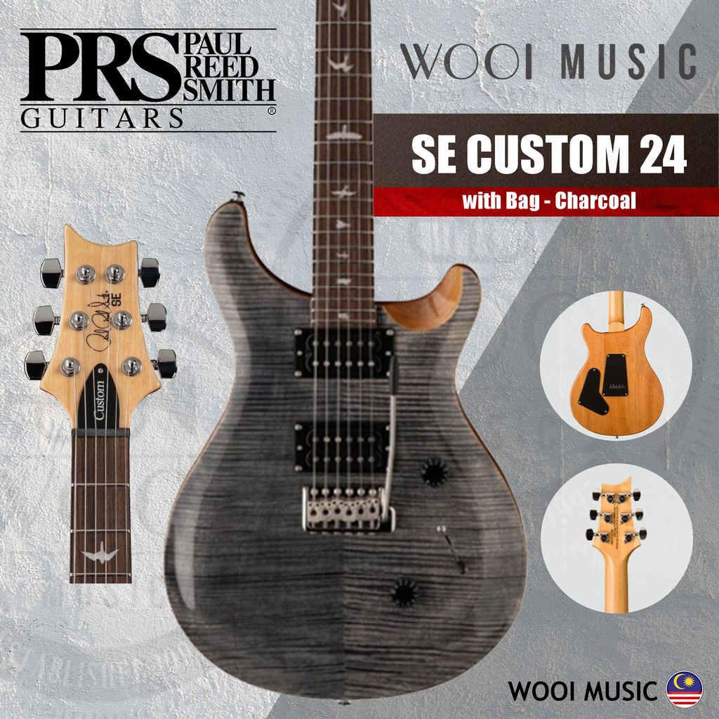 PRS - SE CUSTOM 24 - CHARCOAL
