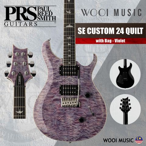 PRS - SE CUSTOM QUILT - VIOLET