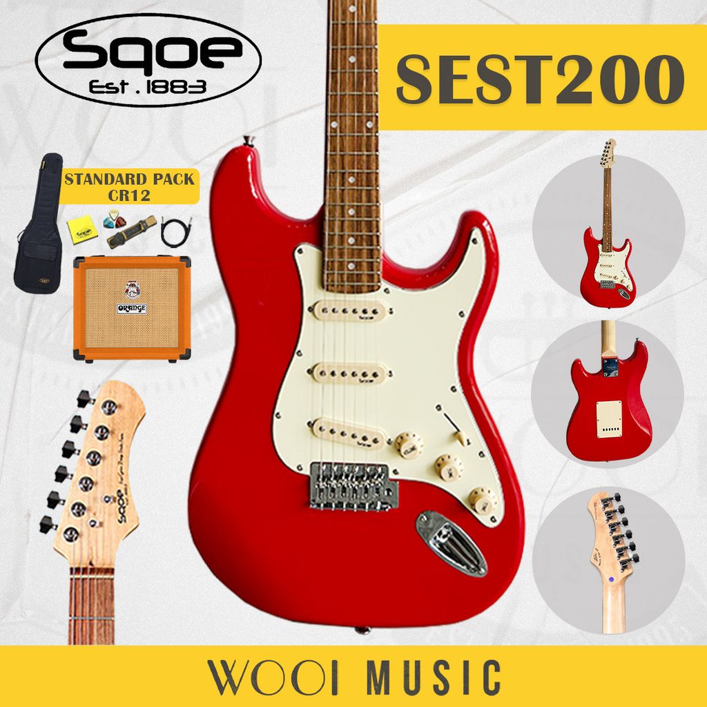 SQOE SEST200-SP CR12 - RED