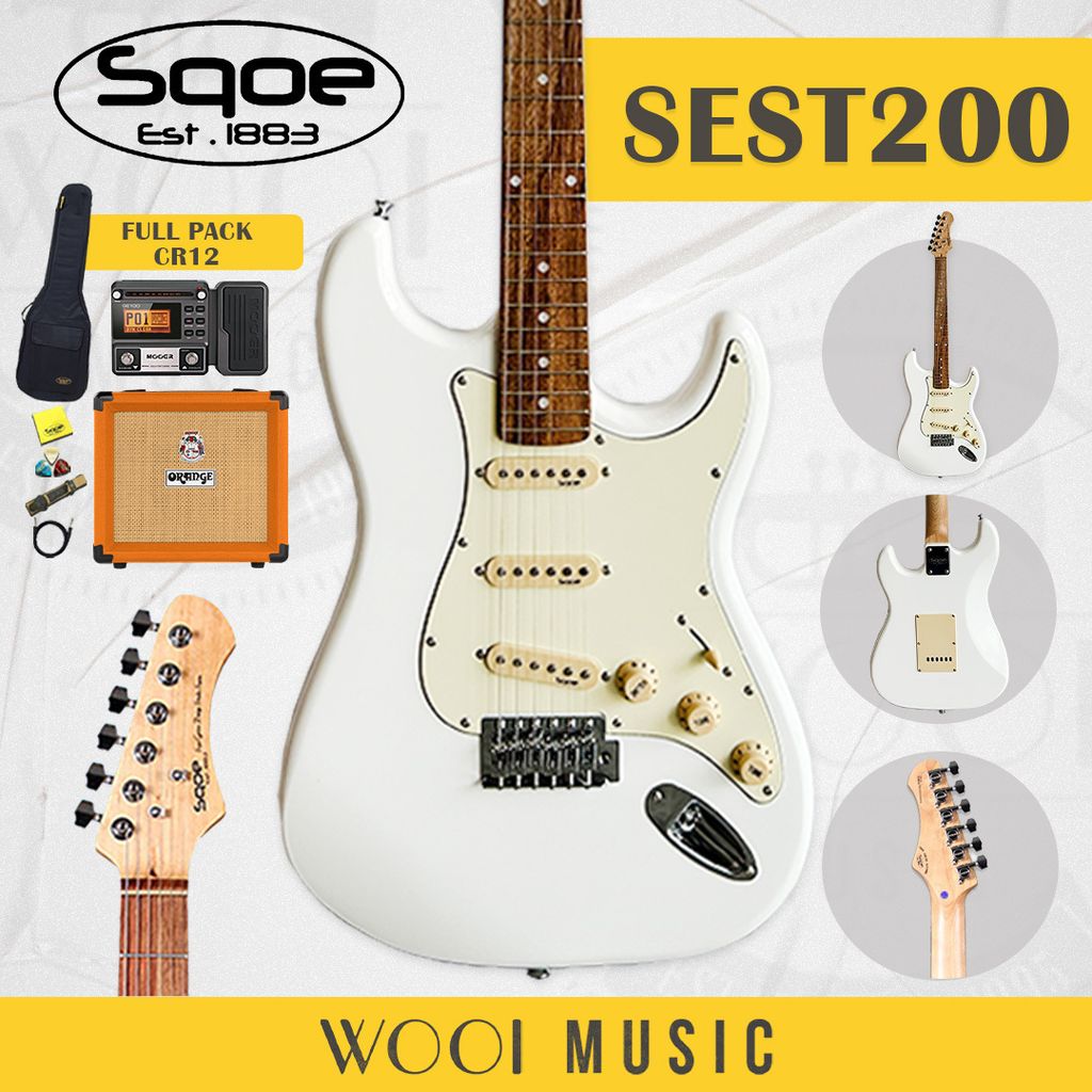 SQOE SEST200-FP CR12-WH