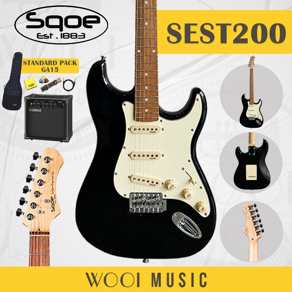 SQOE SEST200-SP GA15-BK