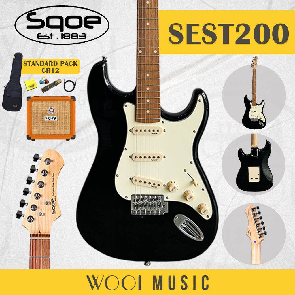 SQOE SEST200-SP CR12-BK