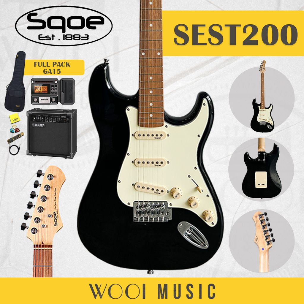 SQOE SEST200-FP GA15-BK