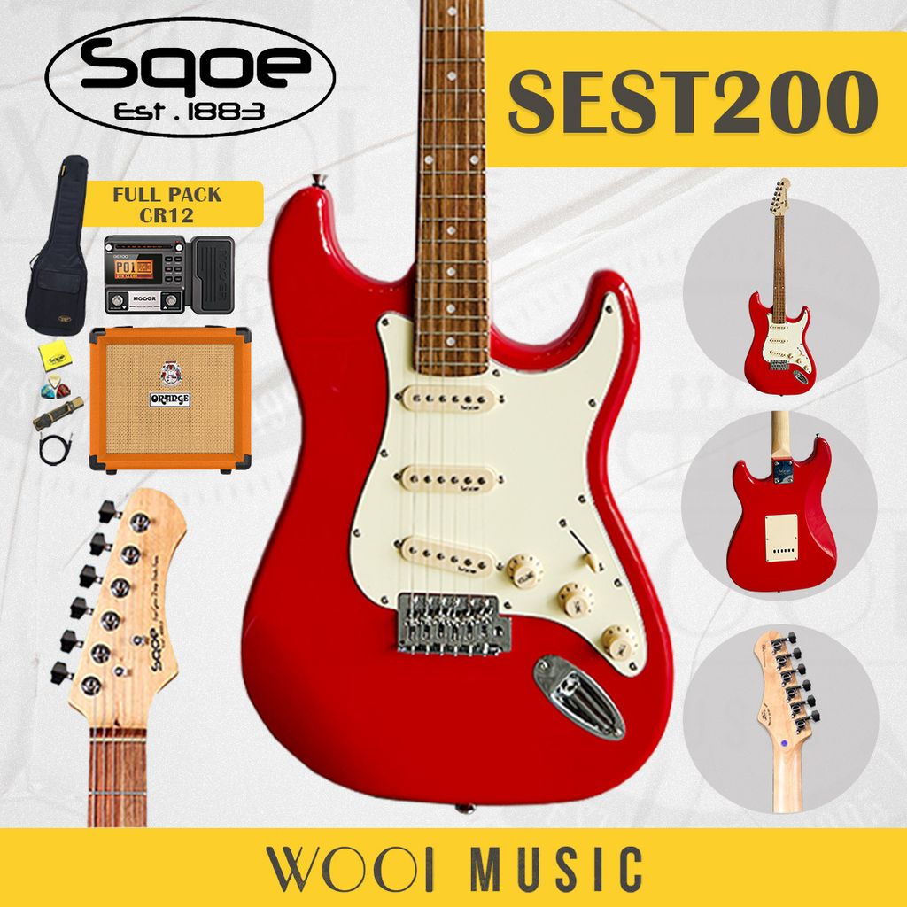 SQOE SEST200-FP CR12 - RED