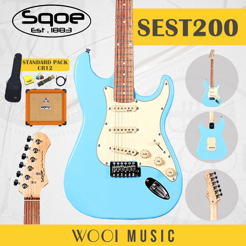 SQOE SEST200-SP-CR12-BLUE
