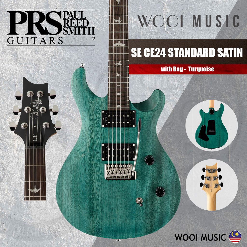 PRS - STANDARD SATIN SE CE24 - TURQUOISE