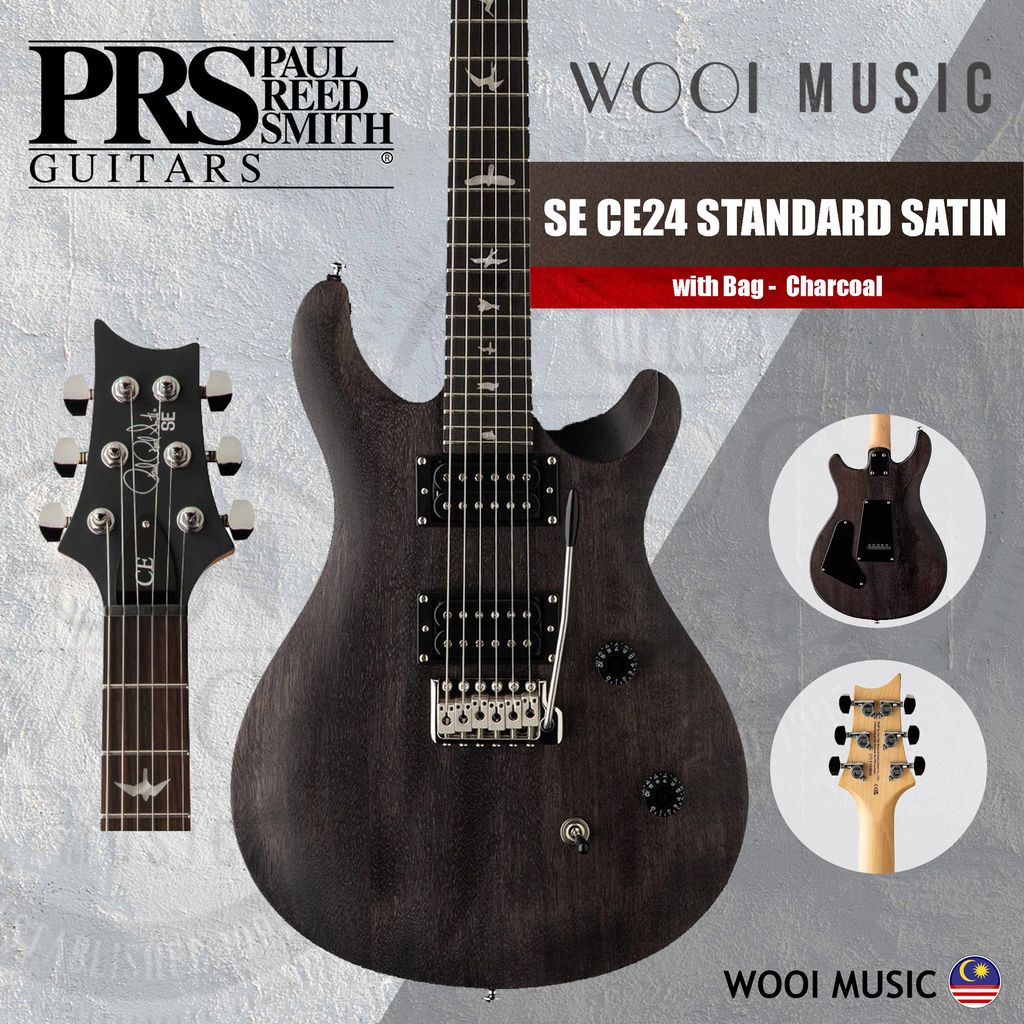 PRS - STANDARD SATIN SE CE24 - CHARCOAL