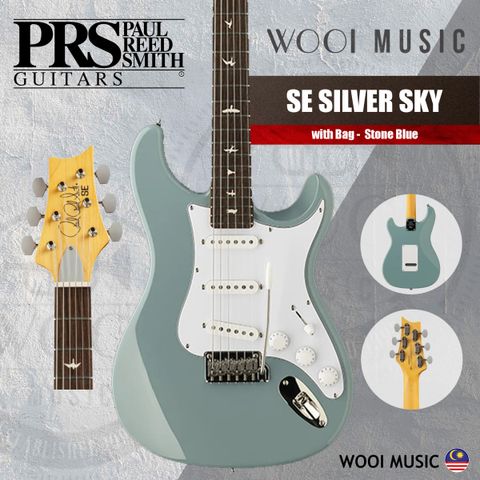 PRS - SE SILVER SKY - STONE BLUE