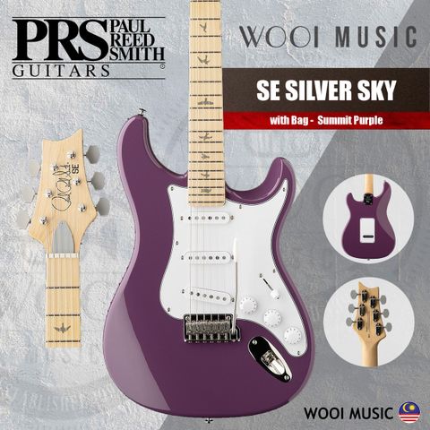 PRS - SE SILVER SKY - SUMMIT PURPLE