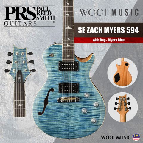 PRS - ZACH MYERS 594 - MYERS BLUE